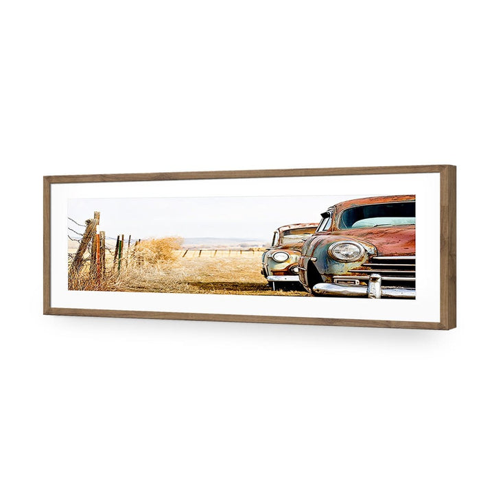 Rusty Cars, Original (Long) Wall Art