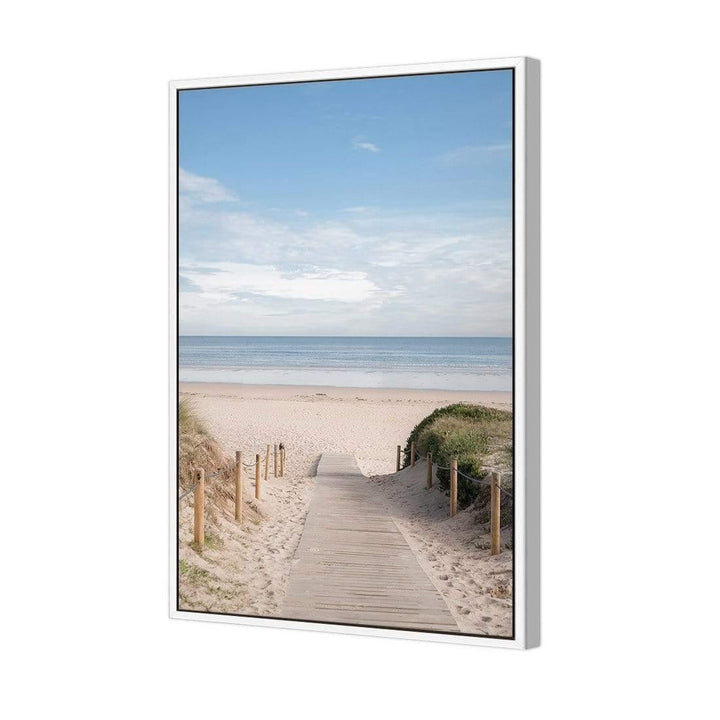 Pathway To The Sea (Portrait) Wall Art